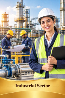 Industrial Sector Engineer at Work